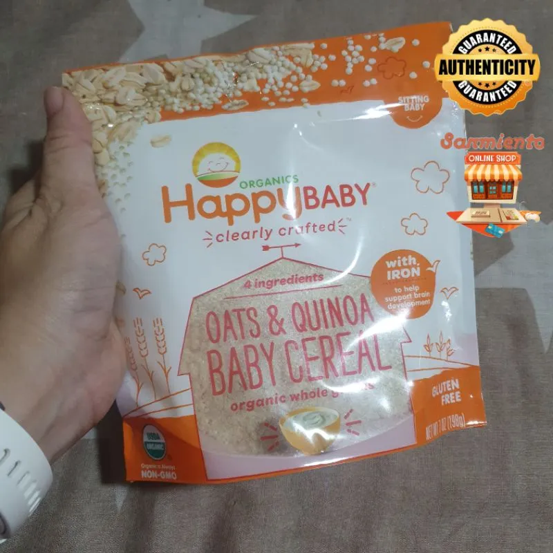 Happy baby sales oatmeal and quinoa