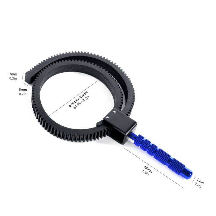 1pc-for-slr-dslr-camera-accessories-adjustable-rubber-follow-focus-gear-ring-belt-49mm-to-82mm-grip-for-dslr-camcorder-camera