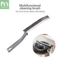 Homenhome Multifunctional gap free cleaning brush with long handle grooves and dust in the bathroom