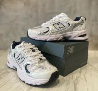 รองเท้าNB 530  White Silver Navy คอลเลกชั่นใหม่ (36-45)  ใส่สบาย รองเท้าแฟชั่น รองเท้าผ้าใบผญ รองเท้าผ้าใบผช รองเท้าใส่เที่ยว  (สินค้าพร้อมกล่อง) 32A005  [SALE - 70%] งานหิ้วนอก ตรงปก100%