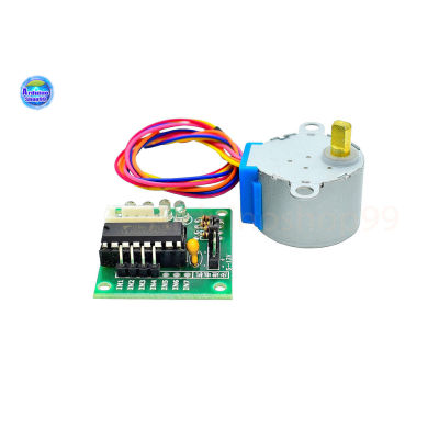 [คุณภาพดี] 5V STEPPER MOTOR + ULN2003 DRIVER BOARD[รหัสสินค้า]9583