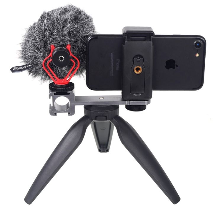 cimapro-cpt-3-metal-extention-bar-3-cold-shoe-mounts-for-zhiyun-smooth-4-dji-osmo-vimble-2-gimbal-led-light-by-mm1-microphone