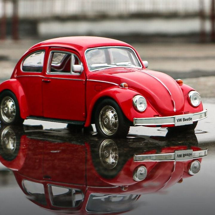 รถจำลองของเล่น1967ย้อนยุค-beetle-rmz-city-1-36แบบจำลองการเก็บรวบรวมโลหะผสมรถของขวัญคริสต์มาส