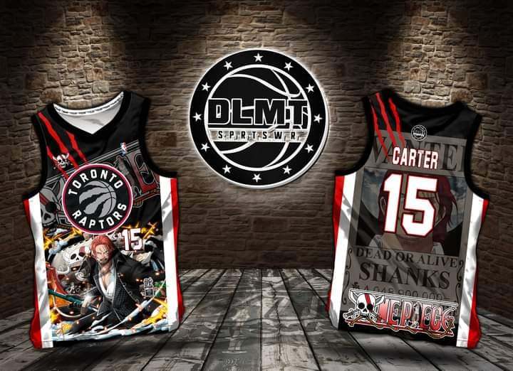 NBA x ONE PIECE - RORONOA ZORO - ANIME CODE DLMT018 FULL SUBLIMATION JERSEY  (FREE CHANGE TEAM NAME, SURNAME & NUMBER)