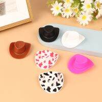 【YF】❄☇  10Pcs/Set Fashion 6Colors Cowboy Hat Dolls Accessories Kids Gifts New Arrival