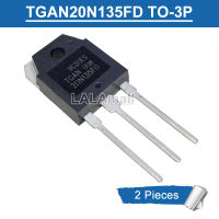 TO-3P 20N135FD TGAN ของแท้2ชิ้น20A TO3P TGAN20N135FD 20N135 FD/1350V IGBT ทรานซิสเตอร์ใหม่