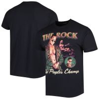 Rock the Camiseta Preta Peoples Champ T-shirt Retro Você Cheira 2023 New T-shirt