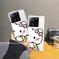 Phone Case เคส Xiaomi 13T Xiaomi13T Pro 5G เคสการ์ตูนเฮลโลคิตตี้น่ารักอินเทรนด์ซิลิโคนนิ่ม2023