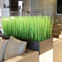 81cm 10pcs Artificial Reed Grass Fake Plants Bouquet Plastic Onion Geass Green Leaves For Living Room Ho Office Garden Decor