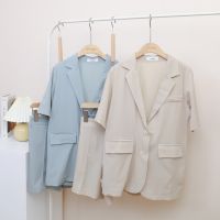 COD avo เบลเซอร์แขนสั้นรุ่น Mymint blazer set