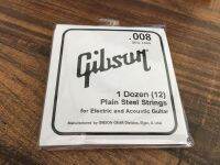 สายแยกกีต้าร์ไฟฟ้า  Gibson 1 โหล (12 เส้น) เบอร์ 008 เส้นที่ 1