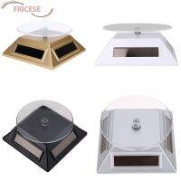 ⏩⏩ส่งฟรี [เก็บCOD] FRICESE Solar Showcase 360 Turntable Rotating Jewelry Watch Ring Display Stand 037