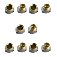 Metal Hose Mender Hose Repair Coupler for 3/4 Inch or 5/8 Inch Garden Hose Connector Hose Male and Female Connectors