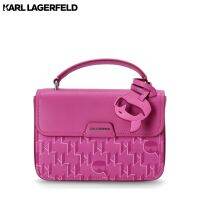 KARL LAGERFELD - K/IKONIK 2.0 MONO CC FLAP TOP HANDLE 230W3064 กระเป๋าถือ