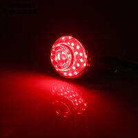 รถจักรยานยนต์ LED ไฟท้าย   ไฟเบรค Harley R Cafe Racer ไฟท้ายอลูมิเนียมอัลลอยด์ใช้ได้ทั่วไป