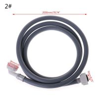 MEXI 1PC 2m Washing Machine Dishwasher Inlet Pipe Water Feed Fill Hose With 90 Degree Bend Household Washing Machine Replacement