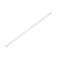 4X Spring Loaded Extendable Telescopic Net Voile Tension Curtain Rail Pole Rod Rods White 70-120cm