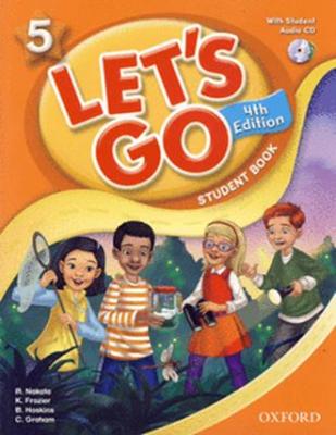 Bundanjai (หนังสือคู่มือเรียนสอบ) Let s Go 4th ED 5 Student s Book CD (P)