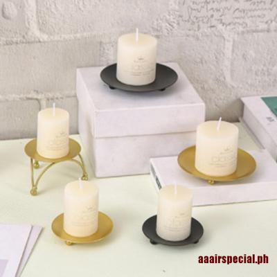 【Special】Nordic Gold Iron Art Candlestick Creative Candle Cup Table Decor Cand