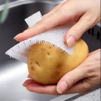 【CW】 Silicone Cleaning Brushes Soft Washing Sponge Multifunction Hand Dish Rags Household Cleaner Tools