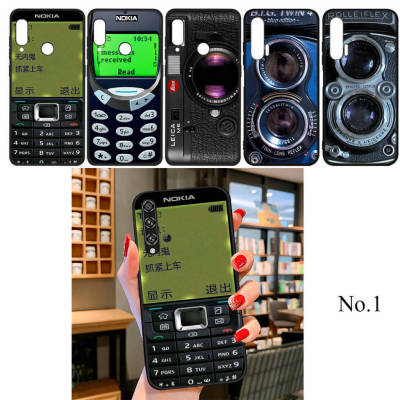 98FFA Vintage Nokia Creative Design Camera อ่อนนุ่ม High Quality ซิลิโคน TPU Phone เคสโทรศัพท์ ปก หรับ Huawei Nova 7 SE 5T 4E 3i 3 2i 2 Mate 20 10 Pro Lite Honor 20 8x