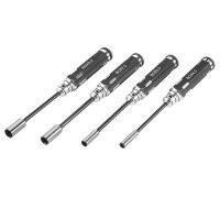 RC Model Tool 4PCS Hex Screw Drivers Hex Nut Socket Wrench Sleeve Wheel Spanner 4.0/5.5/7.0/8.0mm for Daily Making Manual and RC Airplane Quadcopter FPV Drones,3racing Car