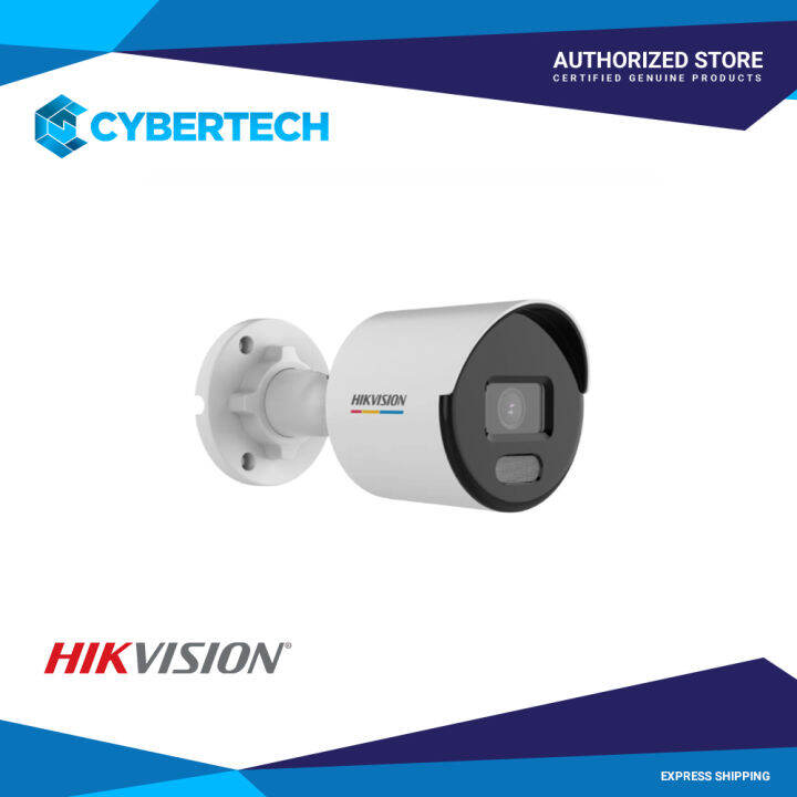 Hikvision DS2CD1047G0L 4mm 4MP ColorVu Fixed Mini Bullet Network