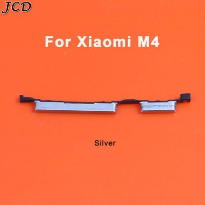 Jcd อะไหล่กุญแจปุ่มปรับระดับเสียงด้านข้าง1ชิ้นสำหรับ Xiaomi Mi 4 5 5S Note Max M4 M5 M5s Mi4 Mi5 Mi5s