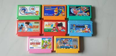 ตลับแท้ Famicom เกมส์ยอดฮิต ตลับสวย หายาก มีมาแค่อย่างละ 1 ตลับ