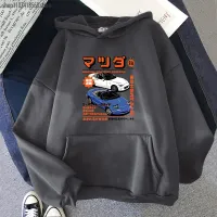 Jdm Tokyo Hoodie Mobil Inisial D Manga Jepang Keluaran Baru Kaus Leher-O Atasan Pria Gaya Grafiti Hip Hop Pakaian Sudadera Y2K Size Xxs-4Xl