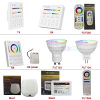 ❄㍿☽ GU10 MR16 4W RGB CCT LED Spotlight AC110V 220V 2.4G Remote controller FUT103/FUT104/FUT089/FUT092/B8/B4/T4/iBox1/iBox2