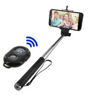 Selfie Sticks Bluetooth-Compatible Stick แบตเตอรี่รีโมทชัตเตอร์ Monopod Selfie Stick ขาตั้งกล้องสำหรับสมาร์ทโฟน