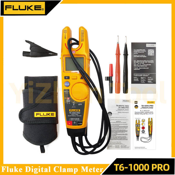 Fluke T61000 PRO Electrical Tester Clamp ammeters 1000V AC/DC True RMS