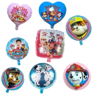 Paw Patrol Skye Foil Balloons For Kids Birthday Party Decoration Set 6 pcs