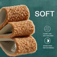 Warm Insole Thick Plush Soft Non Slip Winter Warm Fur Insole Snow Boots Pad Sole Cashmere Thermal Insole Insert Latex Insole