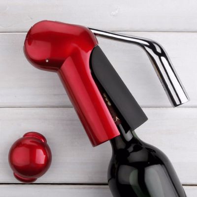 New Professional Zinc Alloy Power Wine Opener Bottle Corkscrew Opener With Foil Cutter Premium Rabbit Lever Corkscrew for Wine