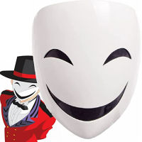 คอสเพลย์ Kagetane Hiruko Burakku Buretto Full Face Anime Black et Smile Facepiece Headgear s ของขวัญฮาโลวีน Props