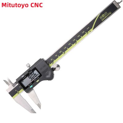 Sanfeng CNC Digital Caliper ไม้บรรทัดเลื่อนจอ LCD Scale 6 "150Mm 500-196-20เครื่องวัดอิเล็กทรอนิกส์เครื่องมือวัดสแตนเลส