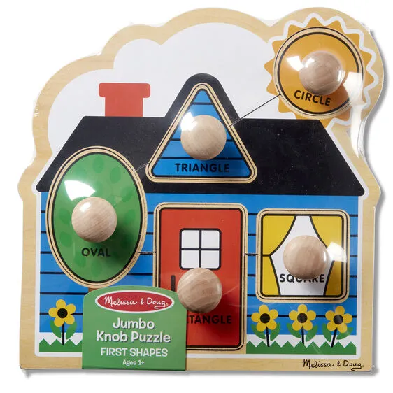 Melissa And Doug Jumbo Knob Puzzle First Shape Lazada Ph