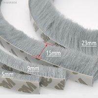 ▽♈ 1 meters Self-adhesive Sealing Wind-proof Brush Strip For Home Door Window Sound Insulation Strip Gasket