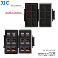 Holiday Discounts! JJC Cfexpress Type A Case Waterproof SD Card Holder Box Photography Accessories For 12 SD/SDHC/SDXC &amp; 12 Cfexpress Type A Cards