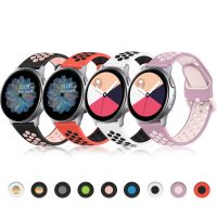 【ขายร้อน】สายนาฬิกา20มม. สำหรับ Samsung Galaxy Watch Active 2 40มม. 44มม. Gear สร้อยข้อมือกีฬา Samsung Galaxy Watch 4 40มม. 42 46มม.