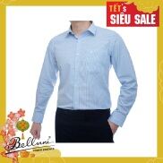 Áo sơ mi nam dài tay BELLUNI chất tencel chống tia UV thoáng mát