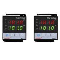 2X MC101 Digital Display Temperature Controller Celsius/Fahrenheit Modes Sensor