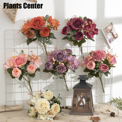 Plants Center พร้อมส่ง P013 สินค้าพร้อมส่ง พร็อพถ่ายรูป  ดอกไม้ปลอม ดอกไม้วินเทจ ตกแต่งบ้าน ร้านค้า คาเฟ่ ออฟฟิศ