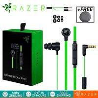 〖Undine earphone〗Razer Hammerhead ค้อนสำหรับมืออาชีพ,V2หูฟังสำหรับโทรศัพท์หูฟังพร้อมไมค์ขนาด3.5มม. หูฟังเกมหูฟังแบบใช้สาย