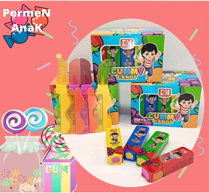 Permen Anak Warung Rasa Lunak Pedang Lipat 30pcs | Lazada Indonesia