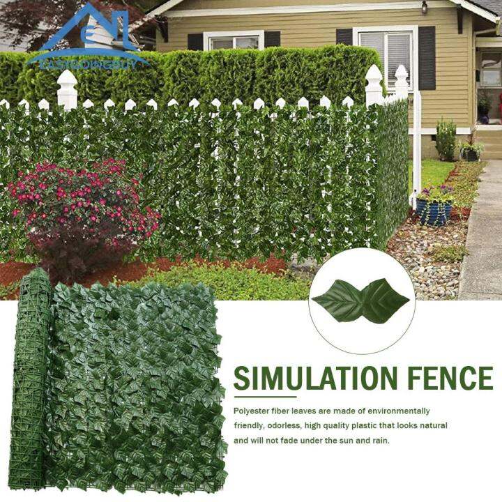 Artificial Privacy Fence Plastic Outdoor Ivy Wall Fence Wall Screen
