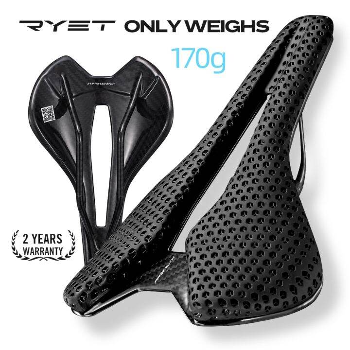 RYET Carbon 3Dprinted Ultralight Bicycle Saddle Bike Saddle For Men