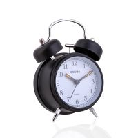 นาฬิกาตั้งโต๊ะ  นาฬิกาปลุกมีไฟ นาฬิกาปลุกคลาสสิค alarm clock นาฬิกาปลุก มีไฟเปิด-ปิด สะดวกต่อใช้งานเวลากลางคืน Thejoyful